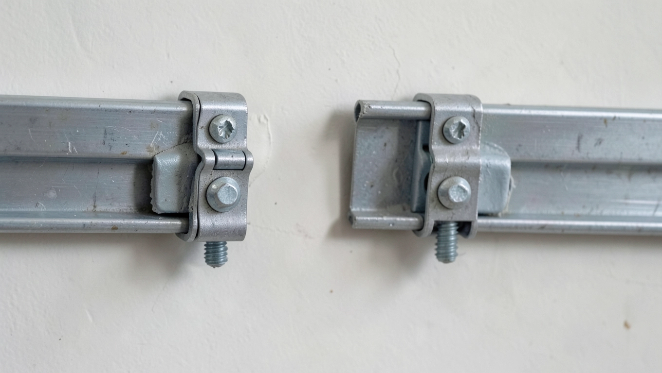 Stabilne mocowanie przed zatopieniem w tynku