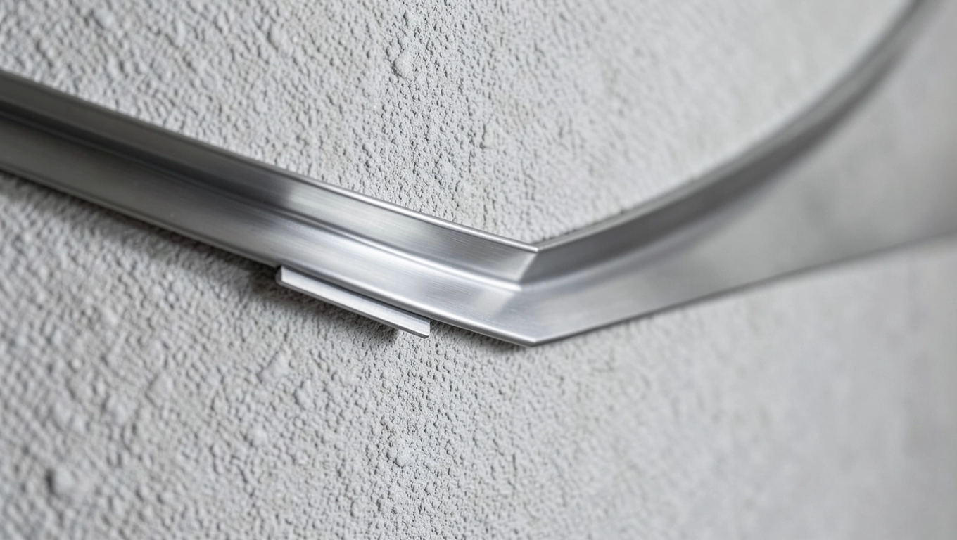 Stalowe listwy wykończeniowe do tapet