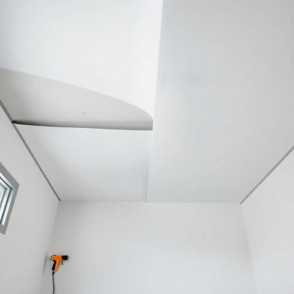 Sufit napinany  montaż