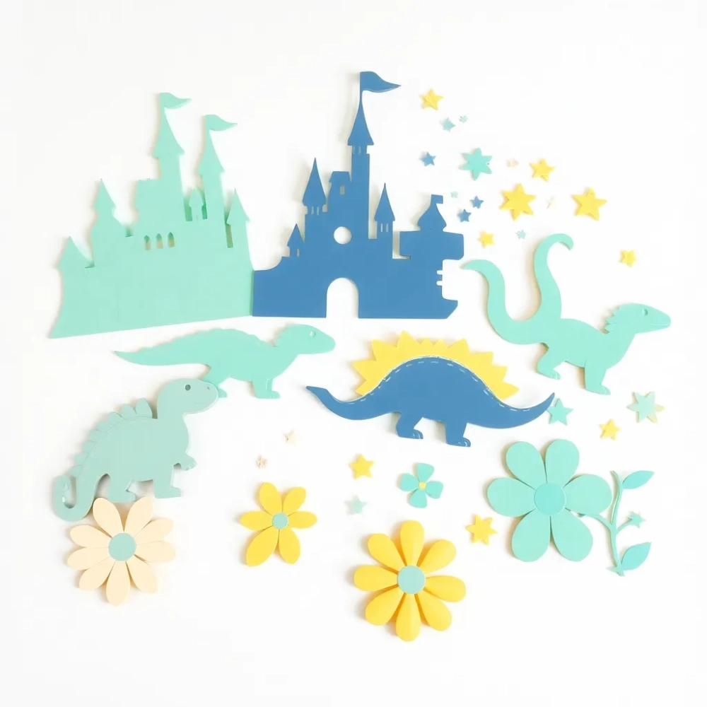 Szablony malarskie dla dzieci na ścianę