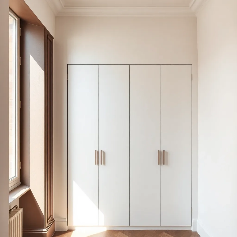 Szafa wnękowa a krzywe ściany