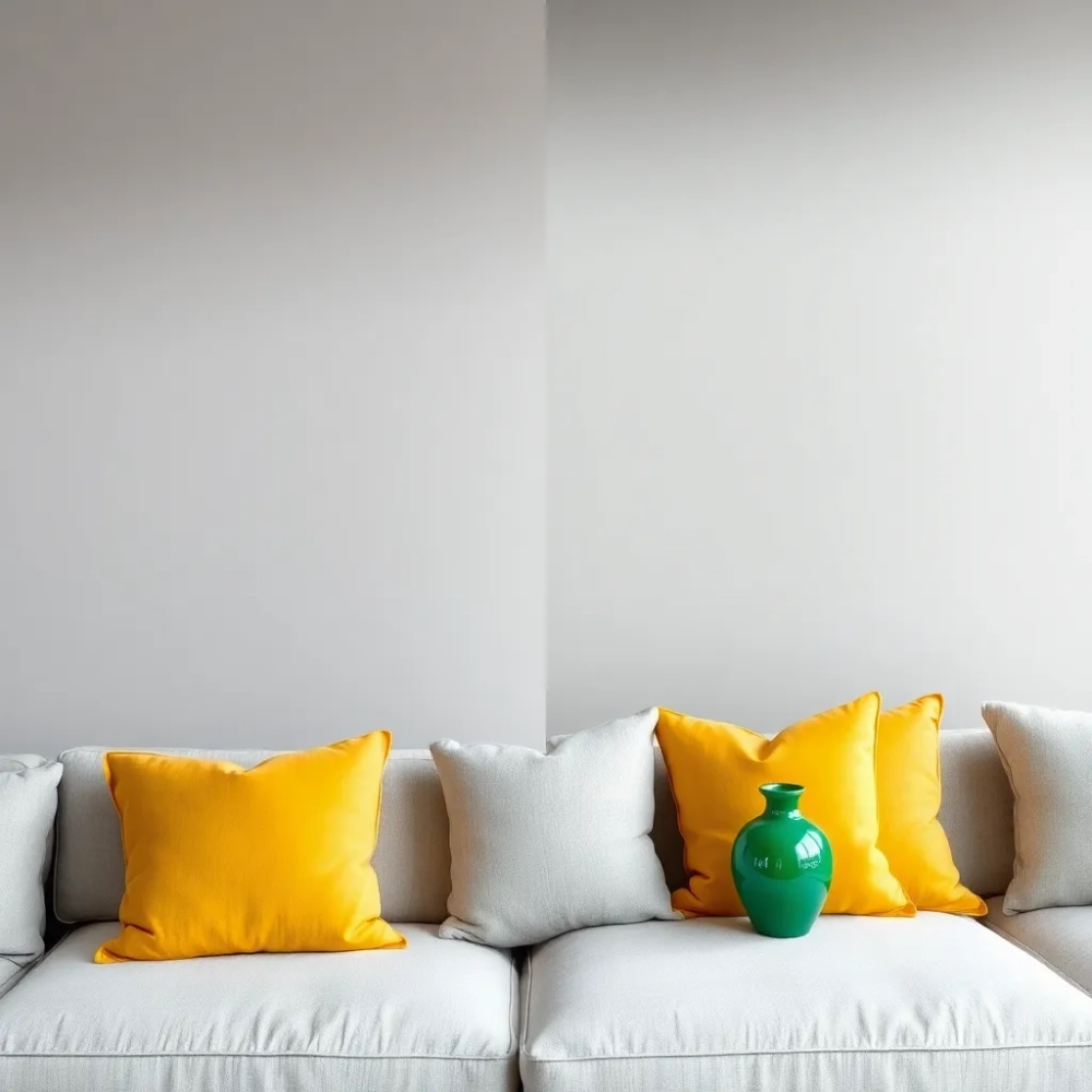 Szary kolor ścian z jakim kolorem połączyć