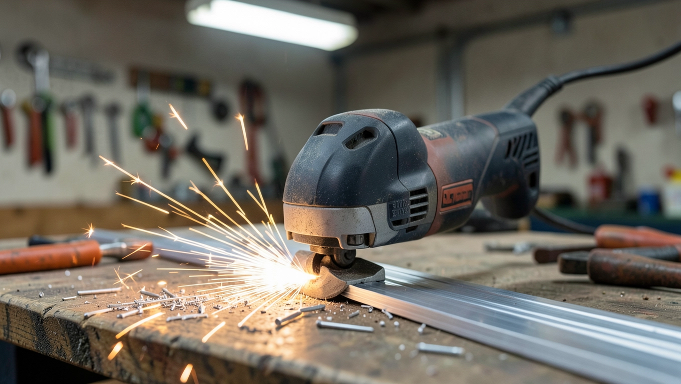 Szlifierka kątowa do aluminium listew - król garażu