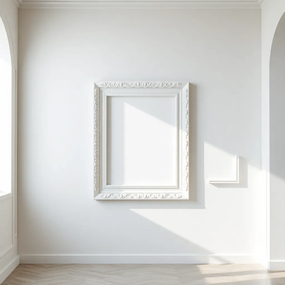 Sztukateria ramki na ścianę