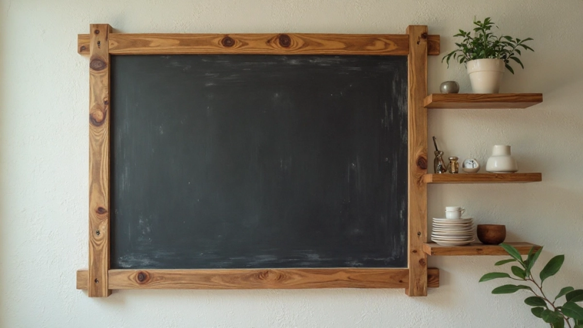 Tablica drewniana na ścianę