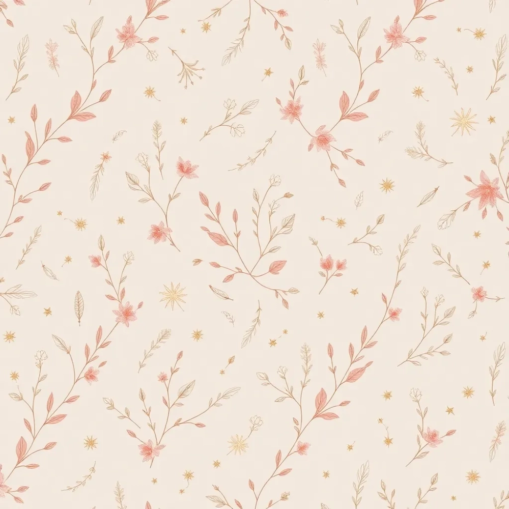 Tapeta boho dla dziewczynki