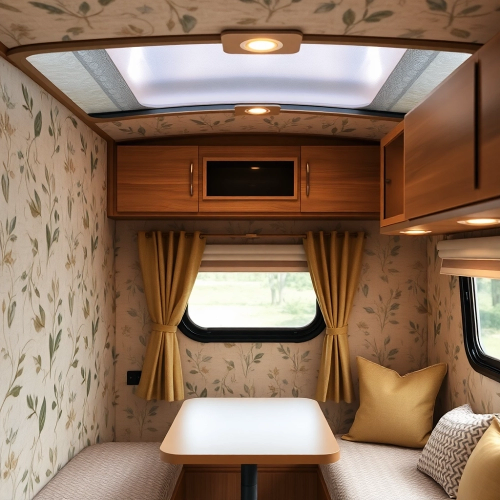 Tapeta do przyczepy kempingowej