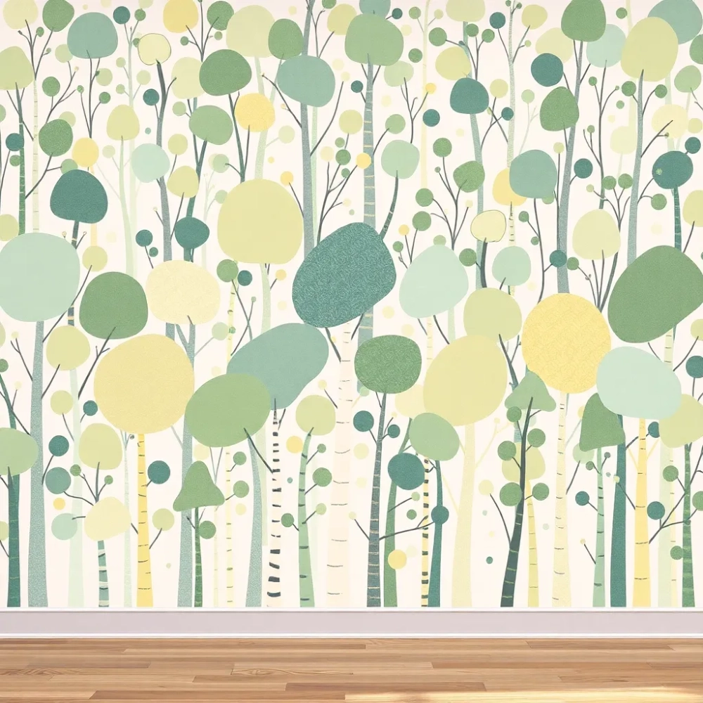 Tapeta drzewa dla dzieci