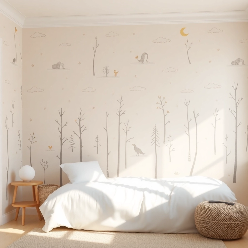 Tapeta Styl Skandynawski Dla Dzieci