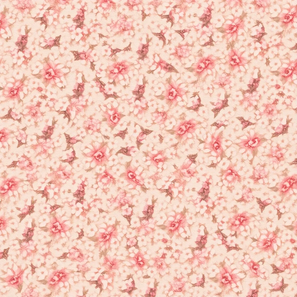 Tapeta w drobne kwiaty