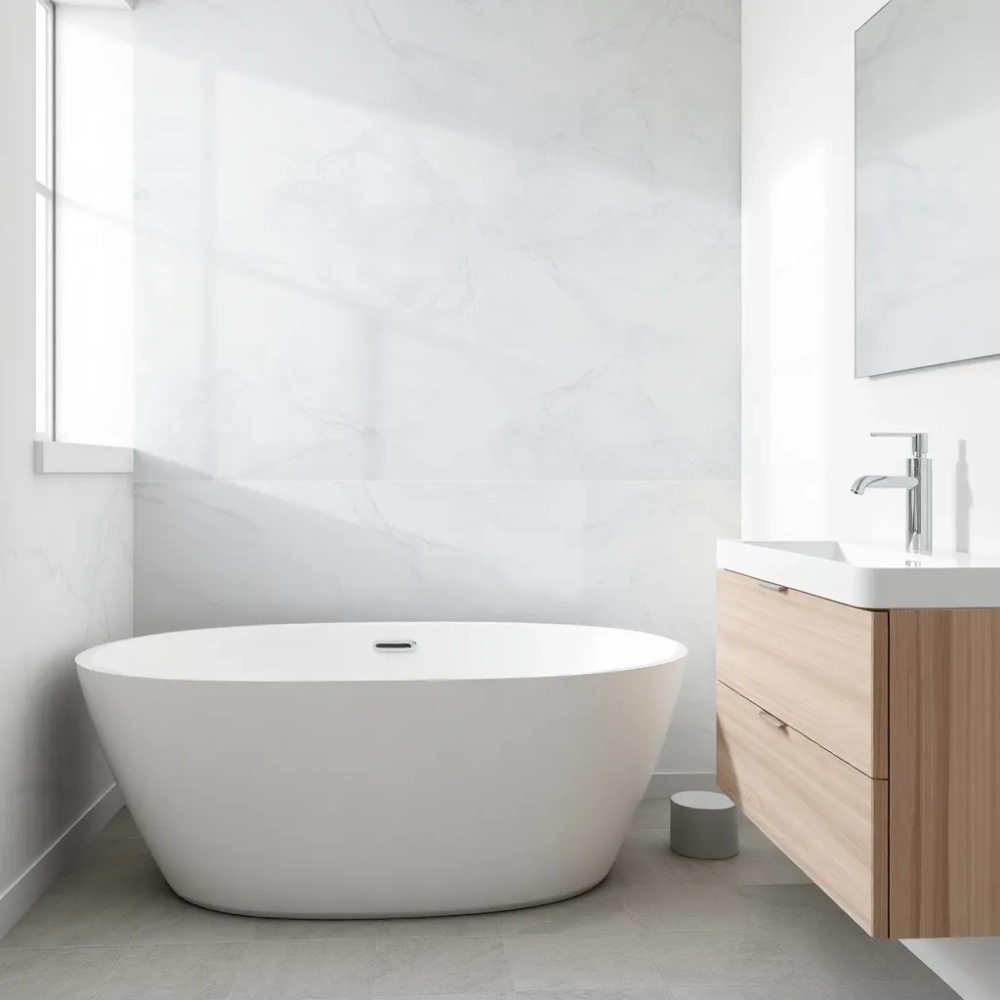 TAPETA wodoszczelna do łazienki Samoprzylepna