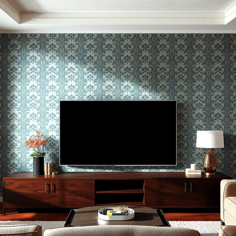 Tapeta Za Telewizorem  Inspiracje