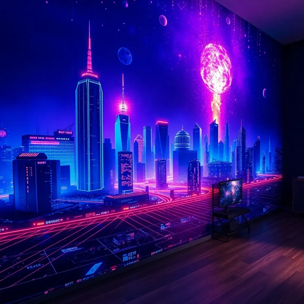 Tapety gamingowe na ścianę