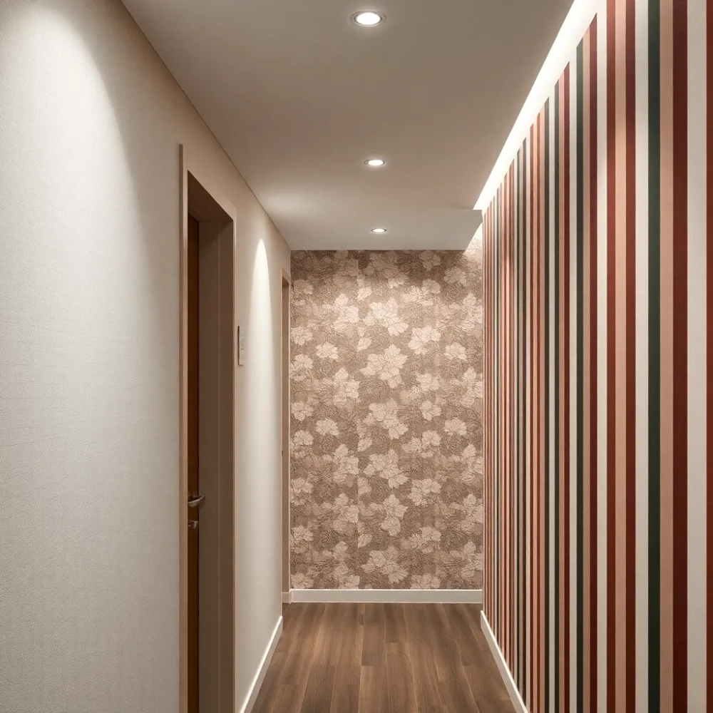 Tapety na korytarz aranżacje