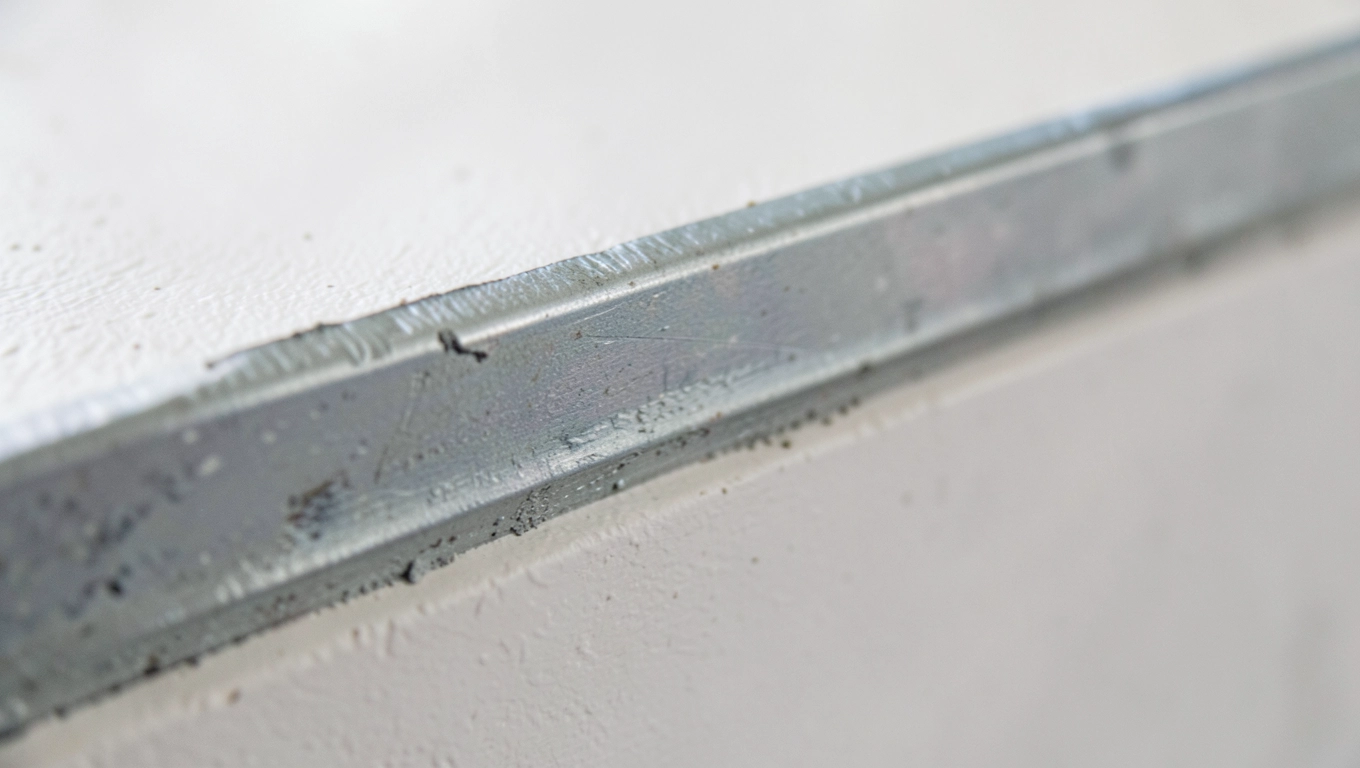 Uszkodzenia cynku przy zacieraniu tynku