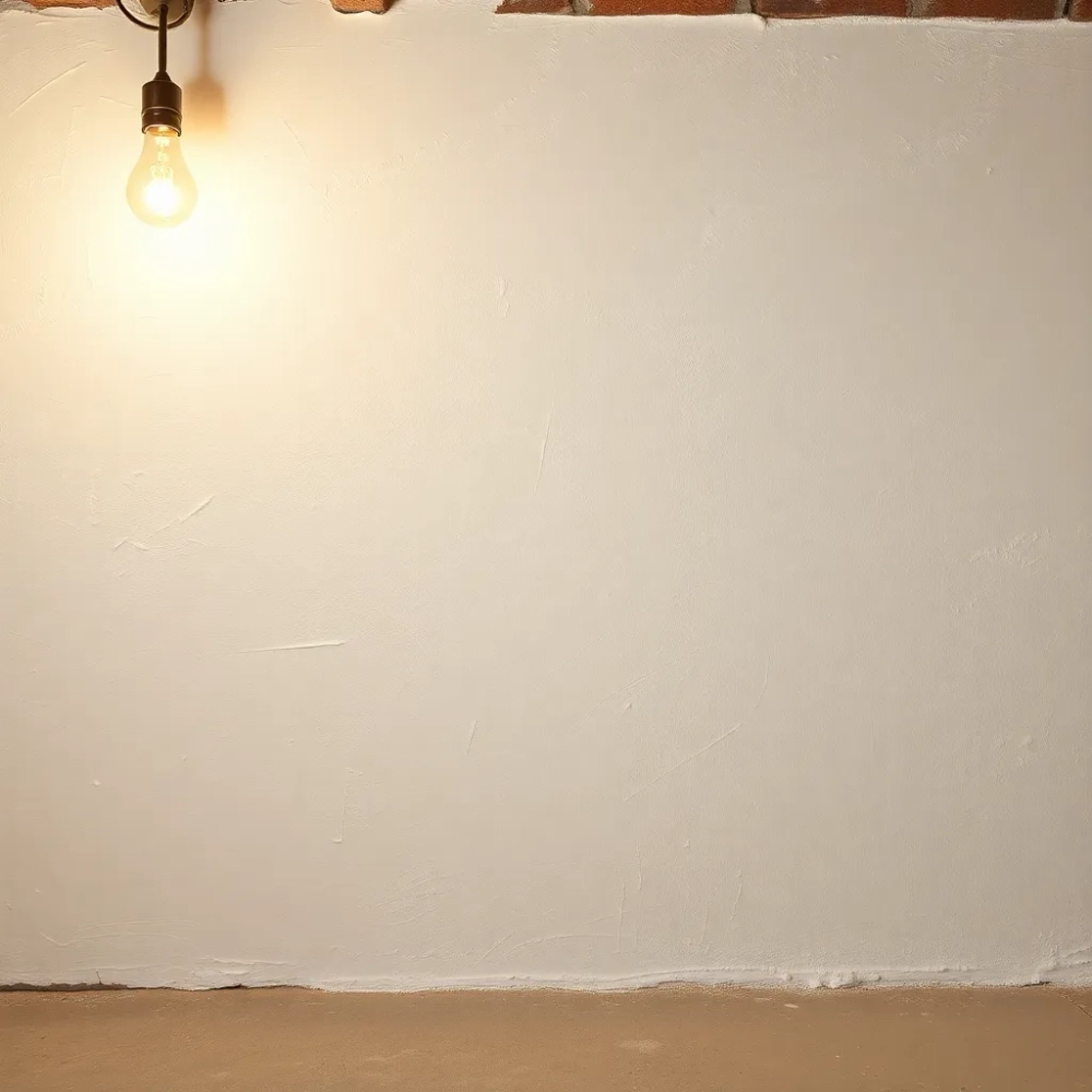 Wapnowanie ścian w piwnicy