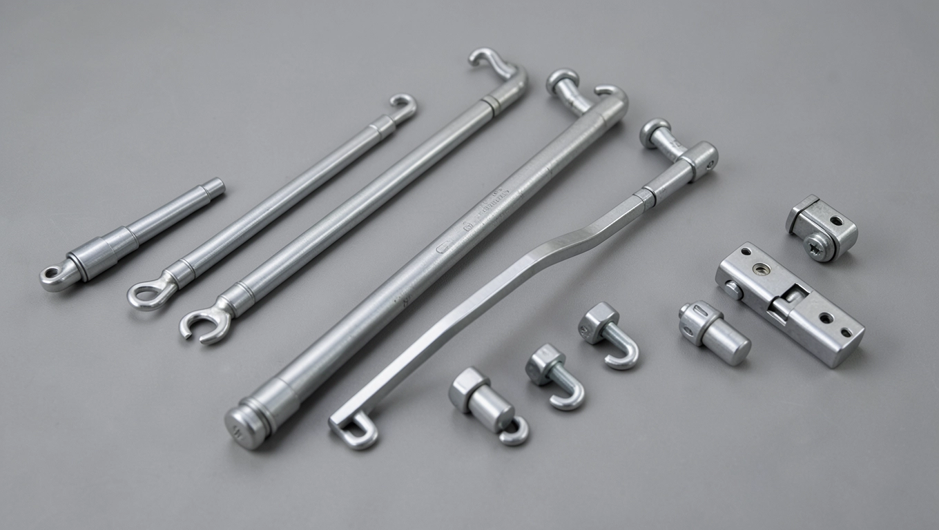 Warianty zamków listwowych ROTO