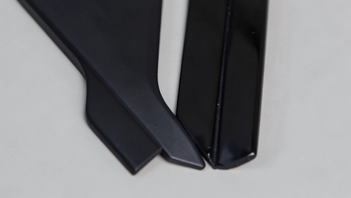 Wykończenia powierzchni: matowy i błyszczący