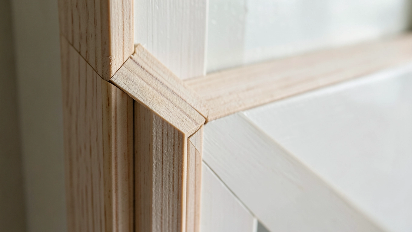 Wykończenie montażu listew