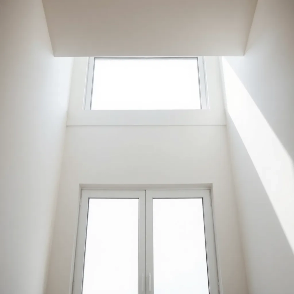 Wysokość okna od sufitu