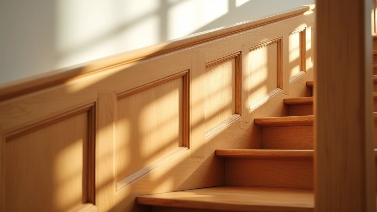 Z czego lamperia na klatce schodowej