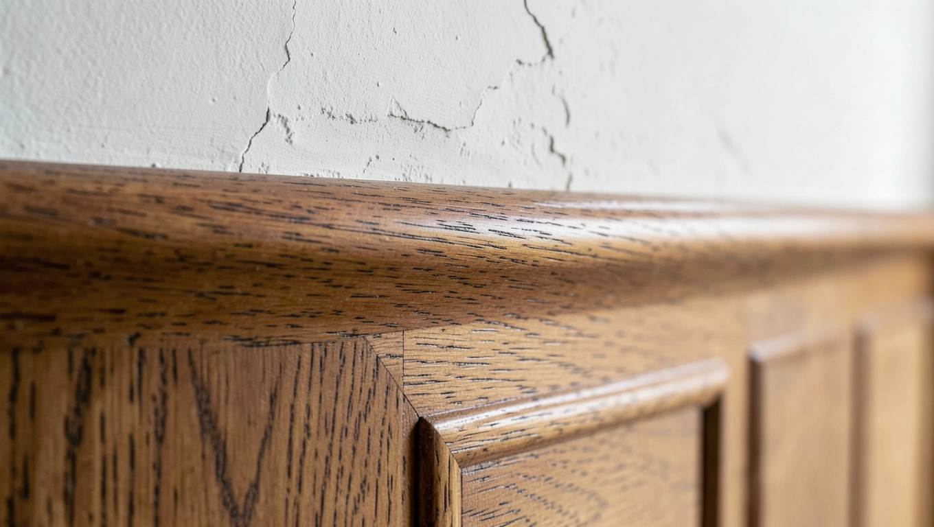 Zalety boazerii do połowy ściany