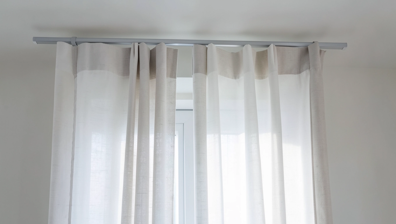 Zalety i wady pojedynczego karniszu dla firanek i zasłon