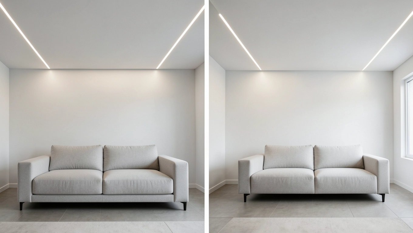 Zalety oświetlenia listwowego sufitowego