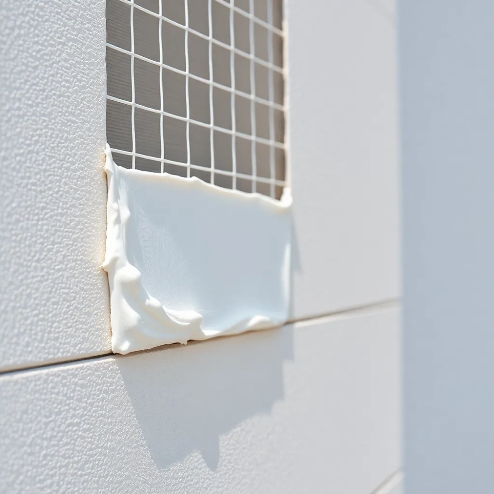 Zatapianie siatki na ścianie cena