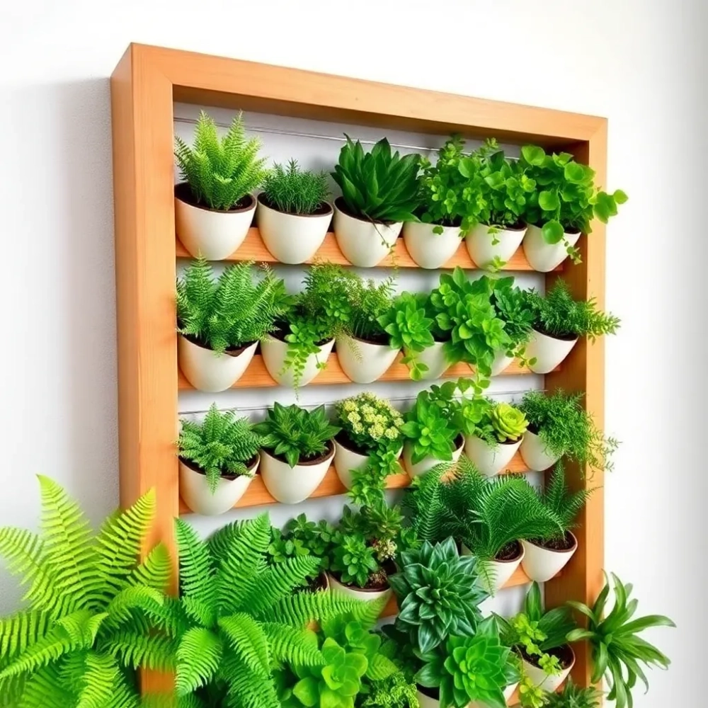 Zielona ściana jak zrobić