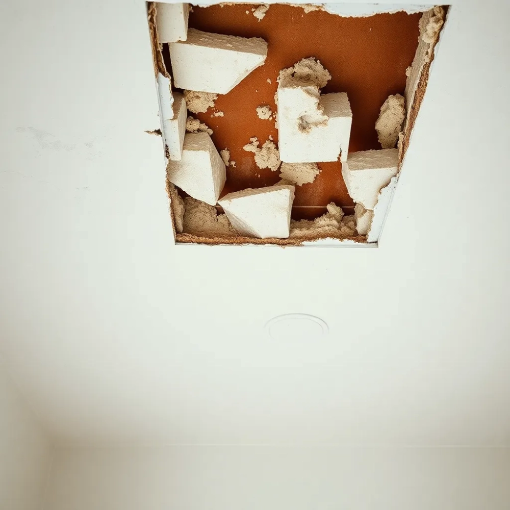 Zrywanie kasetonów z sufitu cena