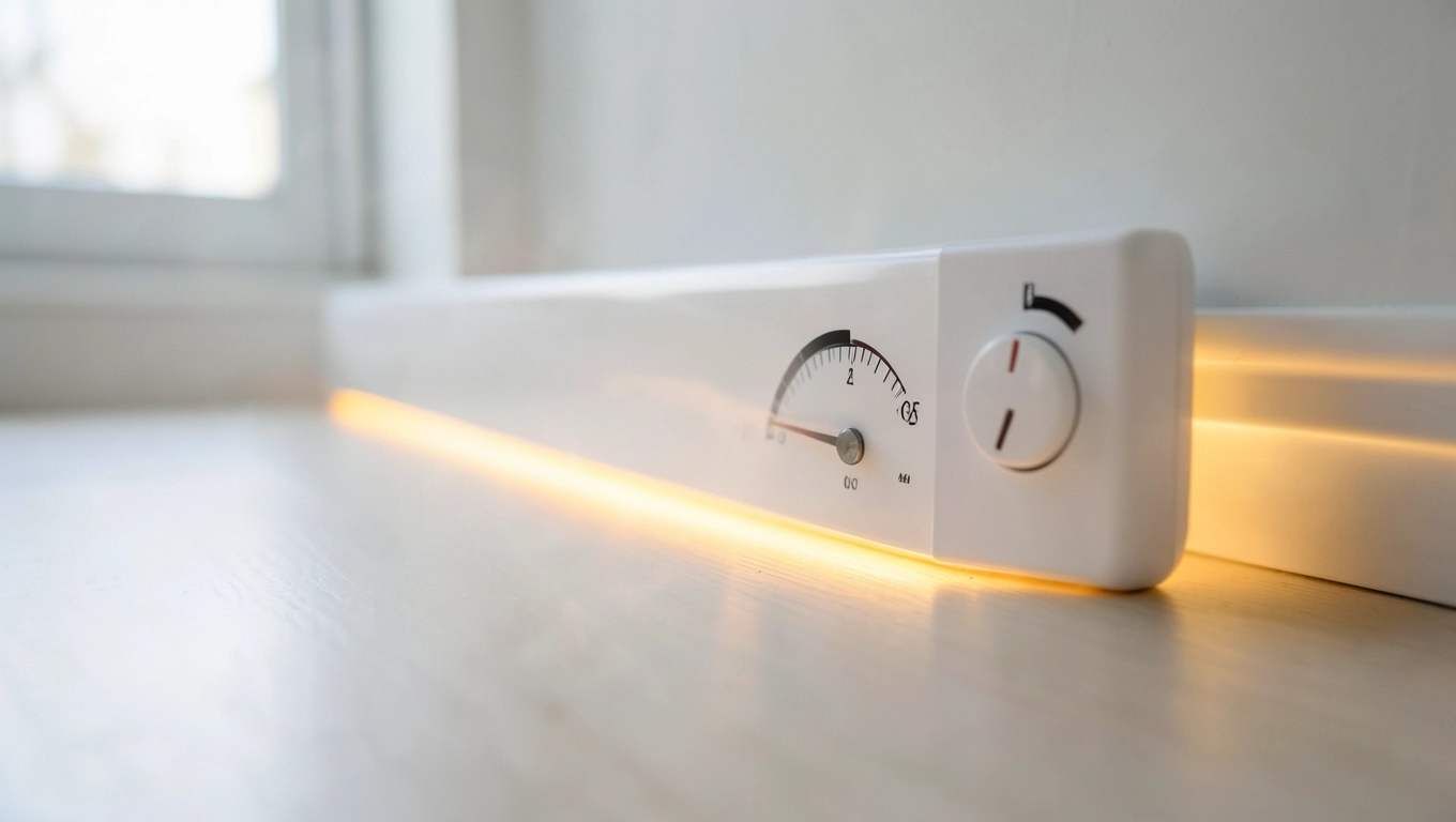 Zużycie prądu listew grzewczych przypodłogowych GK