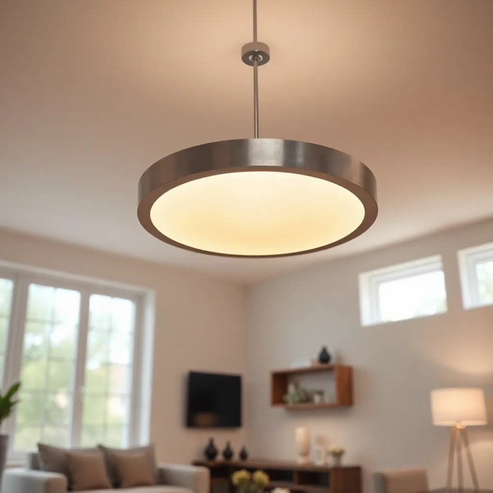 Lampa sufitowa do salonu
