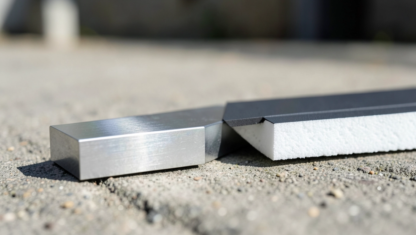 Listwa startowa aluminiowa czy PCV do styropianu 20 cm