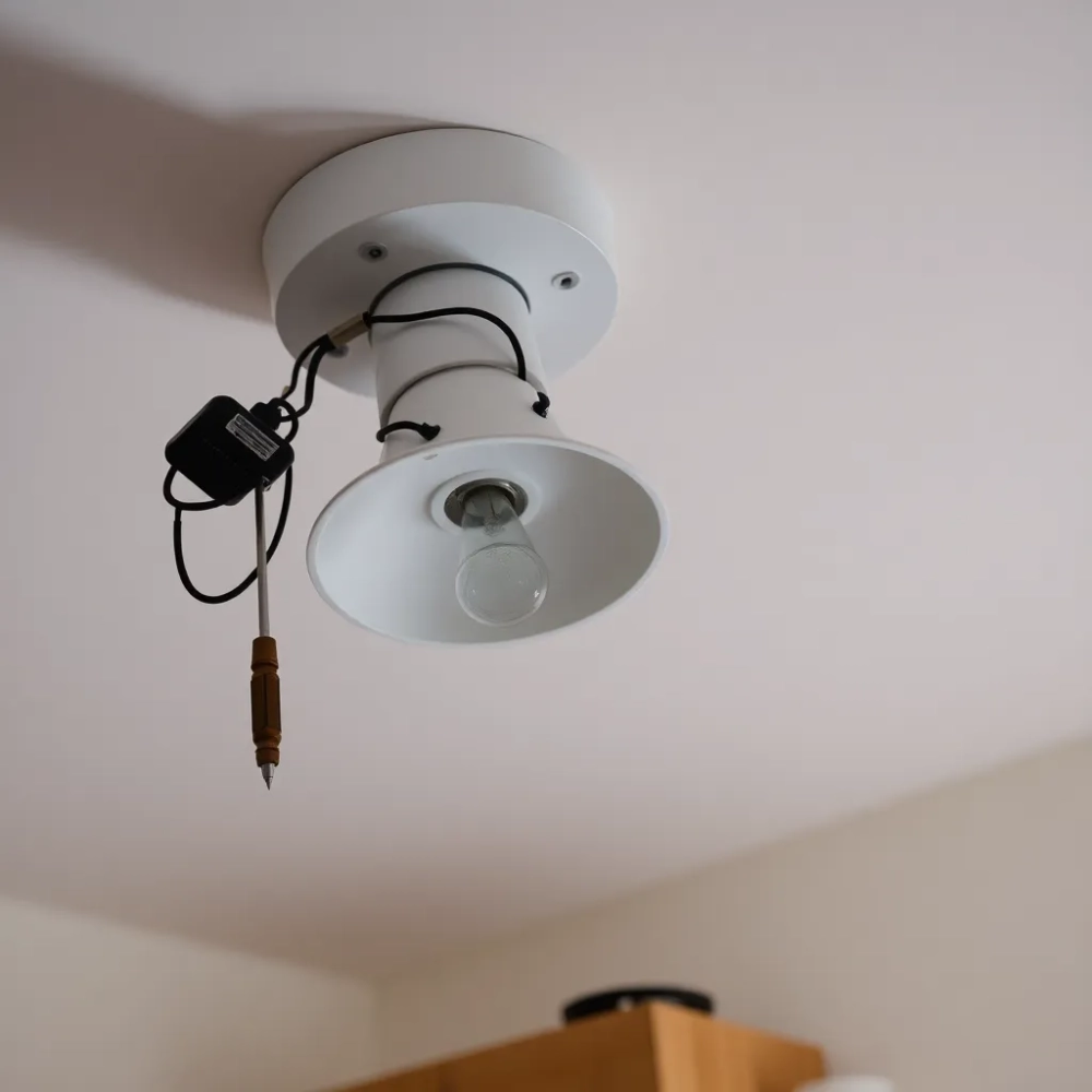 Montaż lampy sufitowej cena Kraków