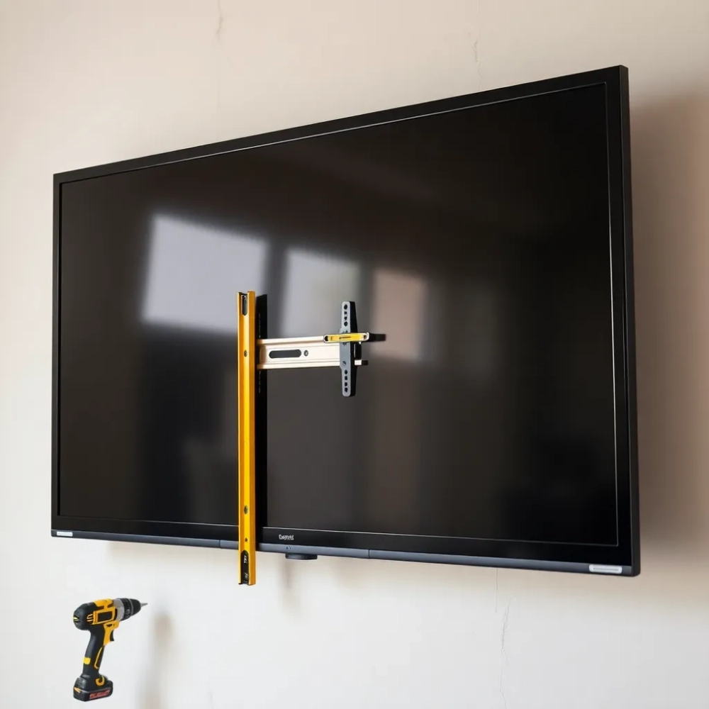 Montaż telewizora na ścianie karton gips