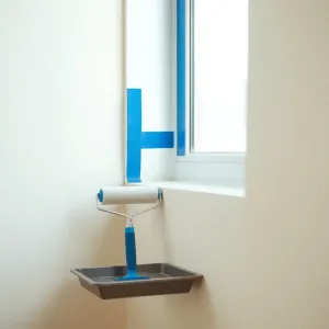 Jak pomalować ścianę przy oknie