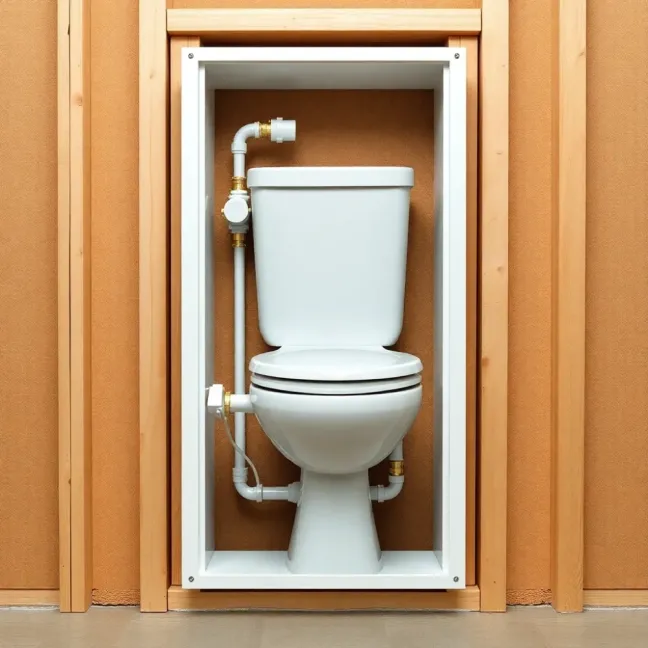 montaż stelaża wc w ścianie gk