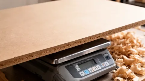 Płyta MDF waga