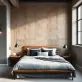 Tapeta loft do sypialni