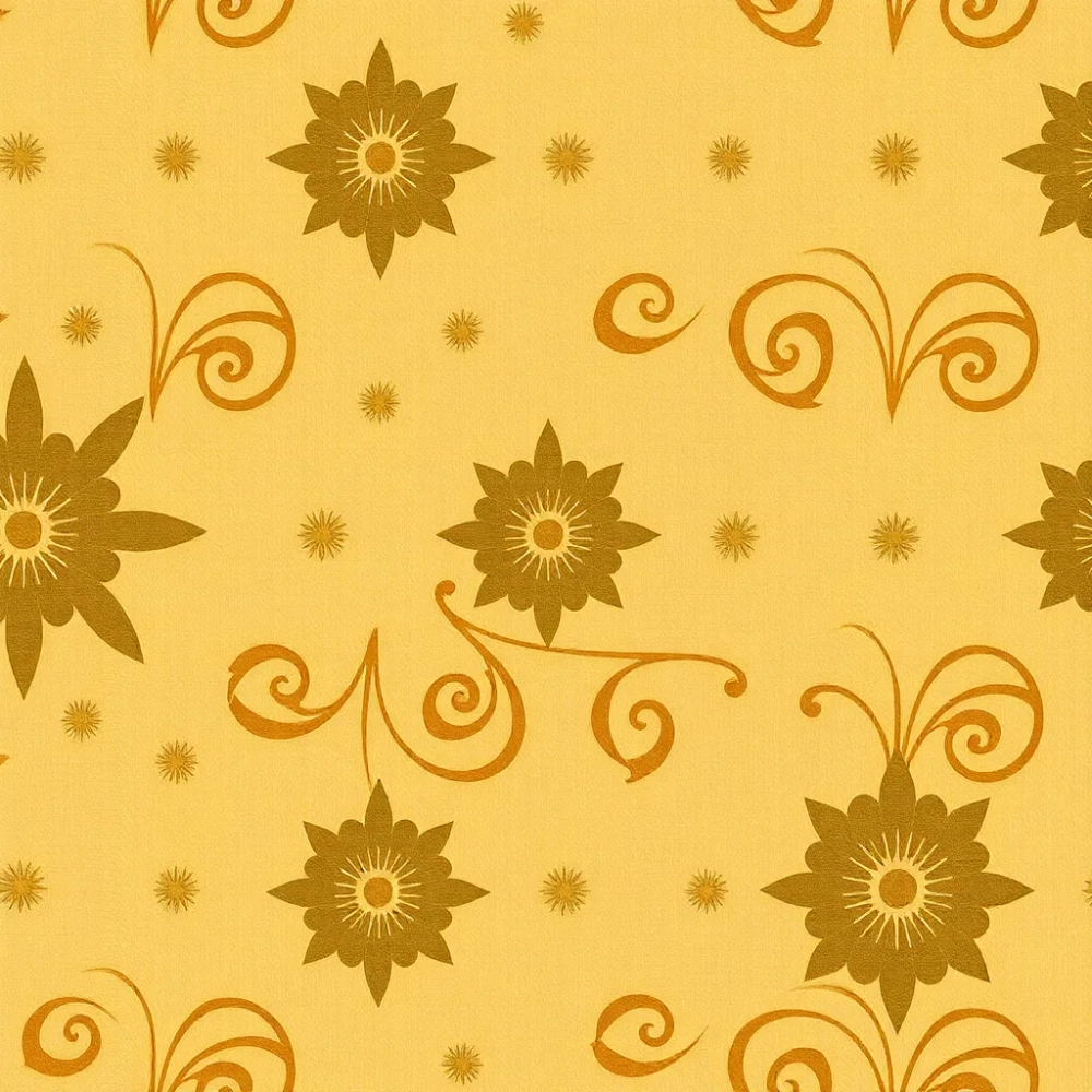 Tapeta retro wzory