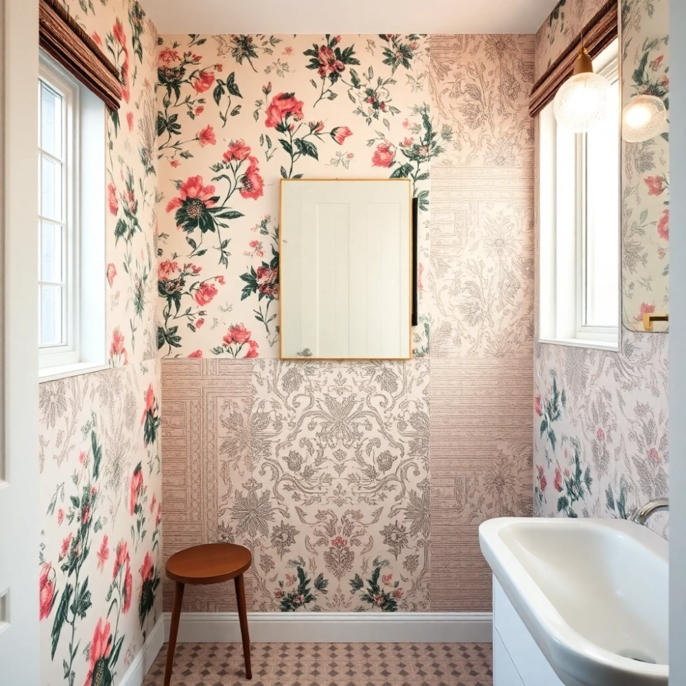 tapety do łazienki